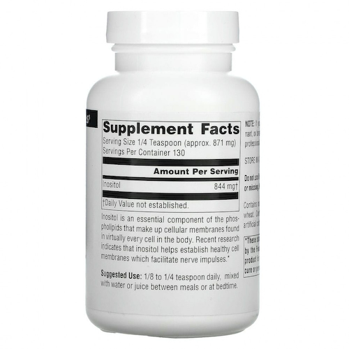 Source Naturals, Чистый инозит в порошке, 113,4 г (4 унции) #1