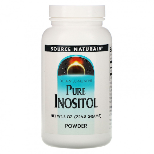 Source Naturals, инозитол, чистый порошок, 226,8 г (8 унций) #1