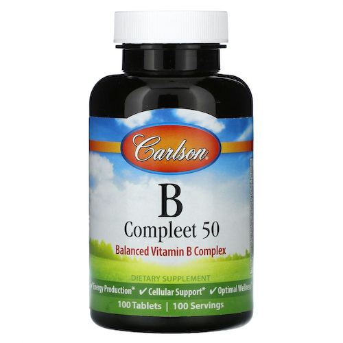 Carlson, B Compleet 50, 100 таблеток #1