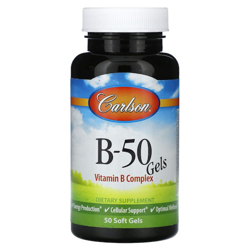 Carlson, B-50, 50 мягких таблеток #1