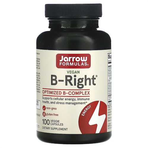 Jarrow Formulas, B-Right, 100 вегетарианских капсул #1