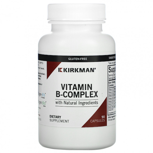 Kirkman Labs, Органический комплекс витамина B, 90 капсул #1