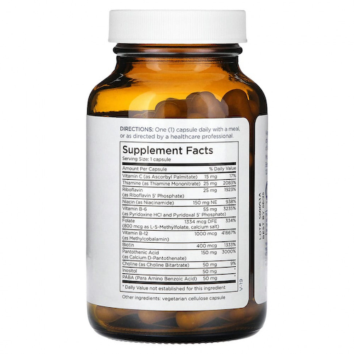 Metabolic Maintenance, Фосфорилированный комплекс витамина B, 100 капсул #1