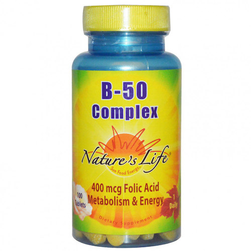 Nature's Life, Комплекс B-50, 100 таблеток #1