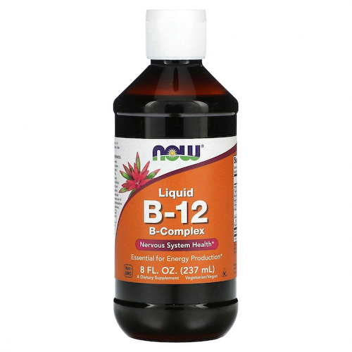 NOW Foods, B12, жидкий комплекс витамина B, 237 мл (8 жидк. унций) #1