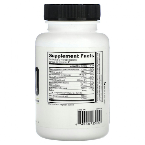 Nutrabio Labs, B-100`` 90 растительных капсул #1