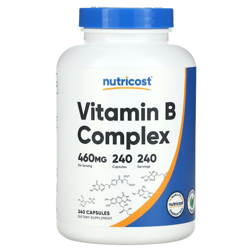 Nutricost, Комплекс витаминов группы B, 240 капсул #1