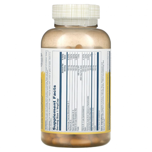 Solaray, B-Complex 100 с алоэ вера, 250 растительных капсул #1