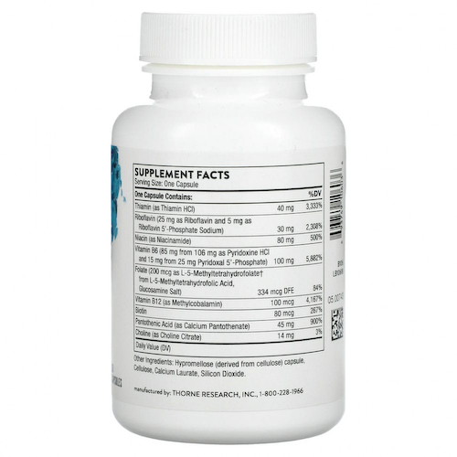 Thorne Research, B-Complex #6, 60 капсул #1