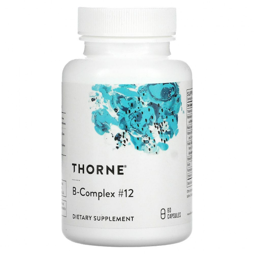 Thorne Research, комплекс витаминов группы B №12, 60 капсул #1