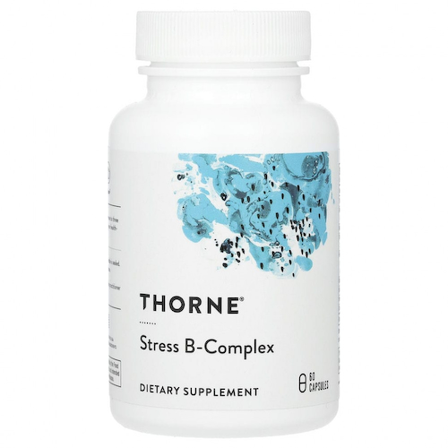 Thorne Research, комплекс витаминов группы B, против стресса, 60 капсул #1