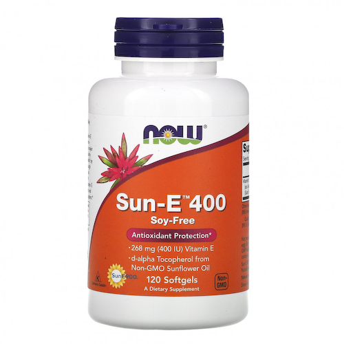 NOW Foods, Sun-E 400, 120 капсул #1