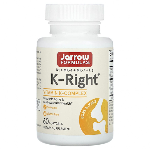 Jarrow Formulas, K-Right, 60 мягких таблеток #1