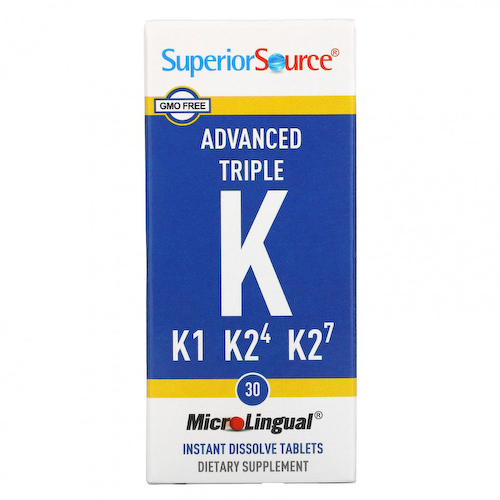 Superior Source, Advanced Triple K, 30 быстрорастворимых таблеток MicroLingual #1