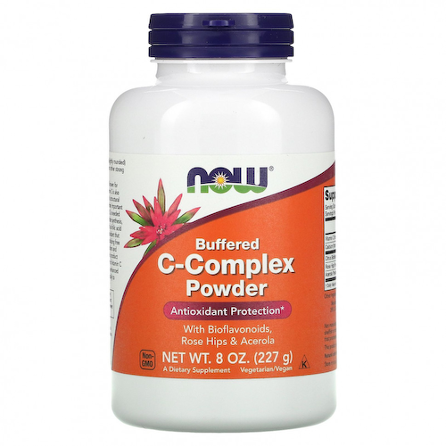 NOW Foods, порошок с комплексом буферизованных витаминов С, 227 г (8 унций) #1