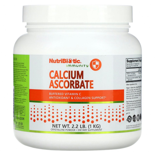NutriBiotic, Иммунитет, аскорбат кальция, 1 кг (2,2 фунта) #1