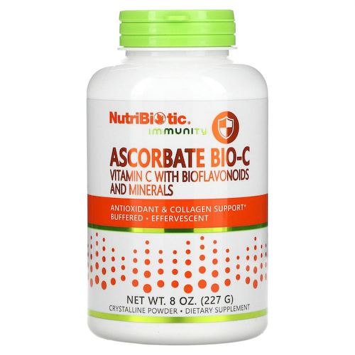 NutriBiotic, Immunity, аскорбат Bio-C, витамин C с биофлавоноидами и минералами, 227 г (8 унций) #1