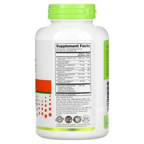 NutriBiotic, Immunity, аскорбат Bio-C, витамин C с биофлавоноидами и минералами, 227 г (8 унций) #1