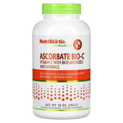 NutriBiotic, Immunity, аскорбат Bio-C, витамин C с биофлавоноидами и минералами, 454 г (16 унций) #1