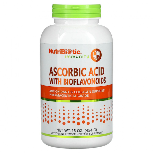 NutriBiotic, Immunity, аскорбиновая кислота с биофлавоноидами, 454 г (16 унций) #1