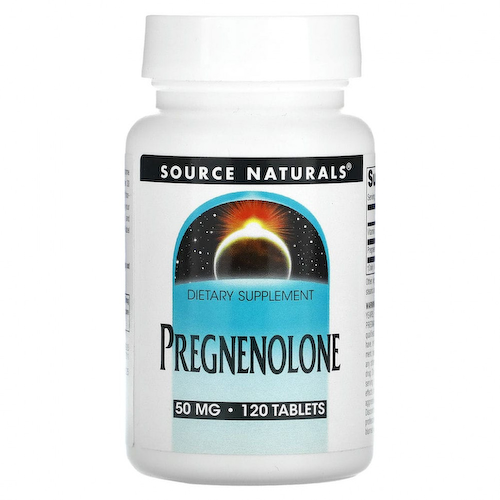 Source Naturals, прегненолон, 50 мг, 120 таблеток #1