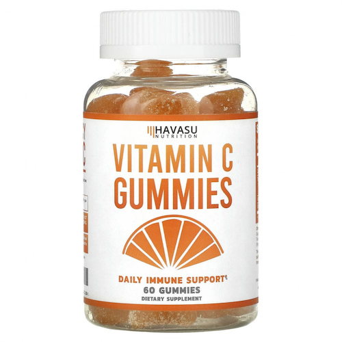 Havasu Nutrition, жевательные конфеты с витамином C, ежедневная поддержка иммунитета, 60 жевательных конфет #1