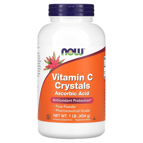 NOW Foods, Кристаллы витамина C, 454 г (1 фунт) #1