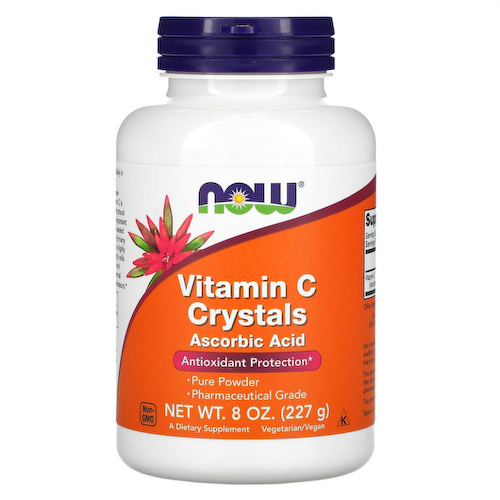 NOW Foods, витамин C в кристаллах, 227 г (8 унций) #1