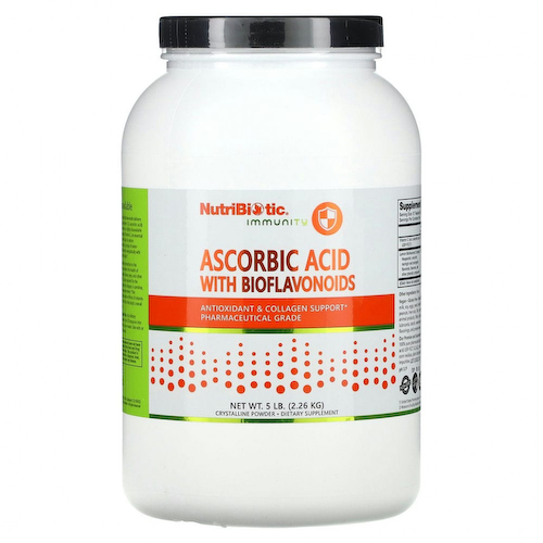 NutriBiotic, Аскорбиновая кислота с биофлавоноидами, 2,26 кг (5 фунтов) #1