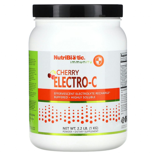 NutriBiotic, Immunity, Cherry Electro-C, 1 кг (2,2 фунта) #1