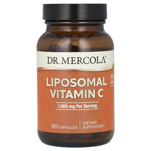 Dr. Mercola, липосомальный витамин С, 500 мг, 60 капсул #1