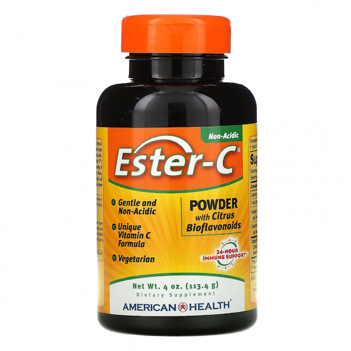American Health, Ester-C, порошок с цитрусовыми биофлавоноидами, 113,4 г (4 унции) #1