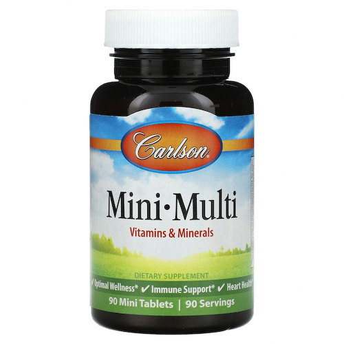 Carlson, Mini Multi, 90 мини-таблеток #1