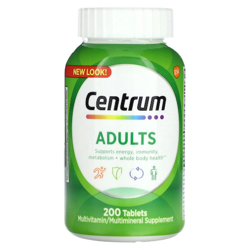 Centrum, Мультивитамины для взрослых, 200 таблеток #1