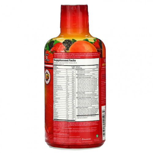 Garden of Life, Vitamin Code Liquid, мультивитаминная формула, фруктовый пунш, 900 мл (30 жидк. Унций) #1