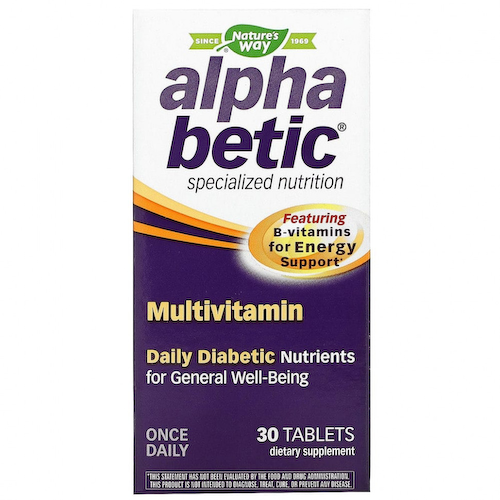 Nature's Way, Alpha Betic, мультивитамины, 30 таблеток #1