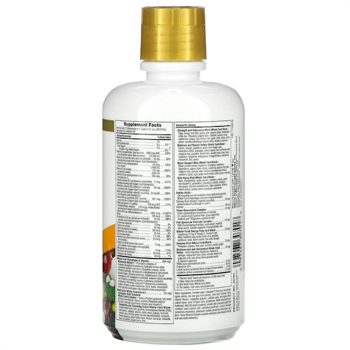 NaturesPlus, Source of Life, Gold Liquid, мультивитаминная добавка, тропические фрукты, 887,1 мл (30 жидк. унций) #1