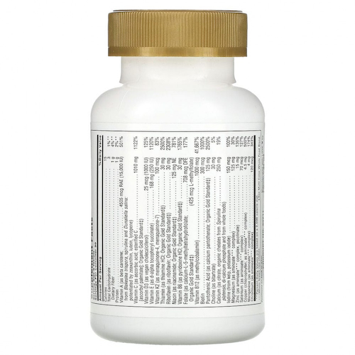 NaturesPlus, Source of Life Gold, The Ultimate Multi-Vitamin Supplement, 90 таблеток #1