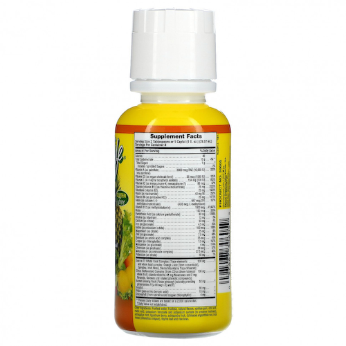 NaturesPlus, Source Of Life, жидкая мультивитаминная и минеральная добавка, тропические фрукты, 236,56 мл (8 жидк. Унций) #1