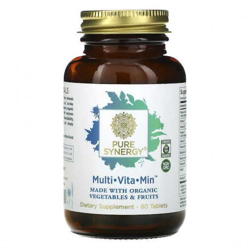 Pure Synergy, Multi Vita Min, мультивитамины, 60 таблеток #1