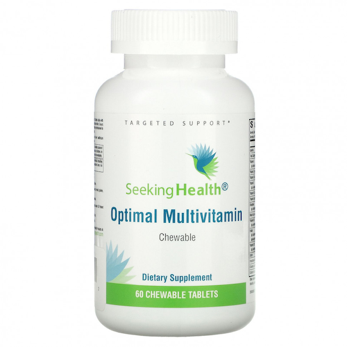 Seeking Health, Optimal Multivitamin, 60 жевательных таблеток #1