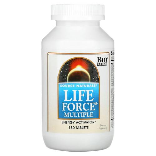 Source Naturals, Life Force Multiple, мультивитамины, 180 капсул #1