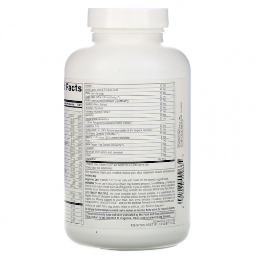 Source Naturals, Мультивитамины Life Force, без железа, 120 таблеток #1