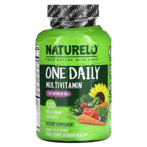 NATURELO, Мультивитамины для женщин старше 50 лет, 120 вегетарианских капсул #1