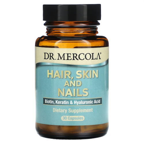 Dr. Mercola, Волосы, кожа и ногти, 30 капсул #1