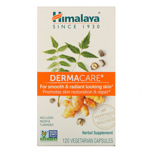 Himalaya, DermaCare, 120 вегетарианских капсул #1