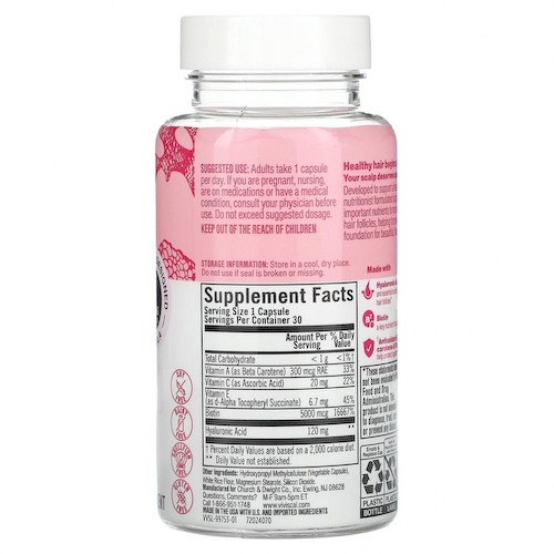 Viviscal, Scalp Nourish, 30 капсул #1