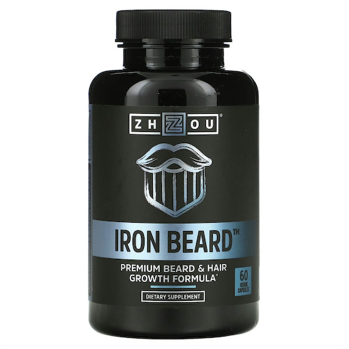 Zhou Nutrition, Iron Beard, 60 вегетарианских капсул #1