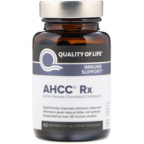 Quality of Life Labs, Быстроусваиваемый активный гемицеллюлозный компонент, 300 мг, 60 желатиновых капсул #1