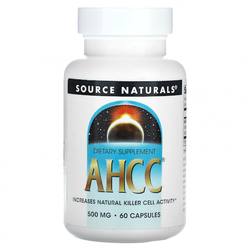Source Naturals, AHCC, 500 мг, 60 капсул #1